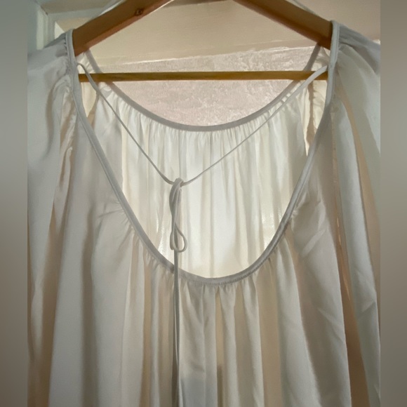 H&M white satin oversized dress — NWT - Picture 7 of 12